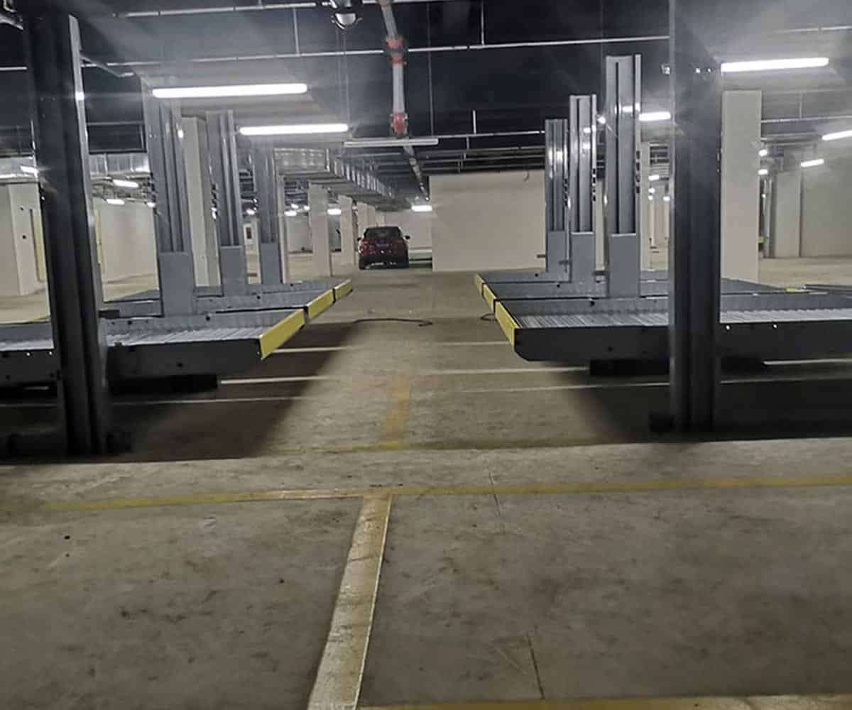 家用簡(jiǎn)易式停車立體車庫(kù)二手