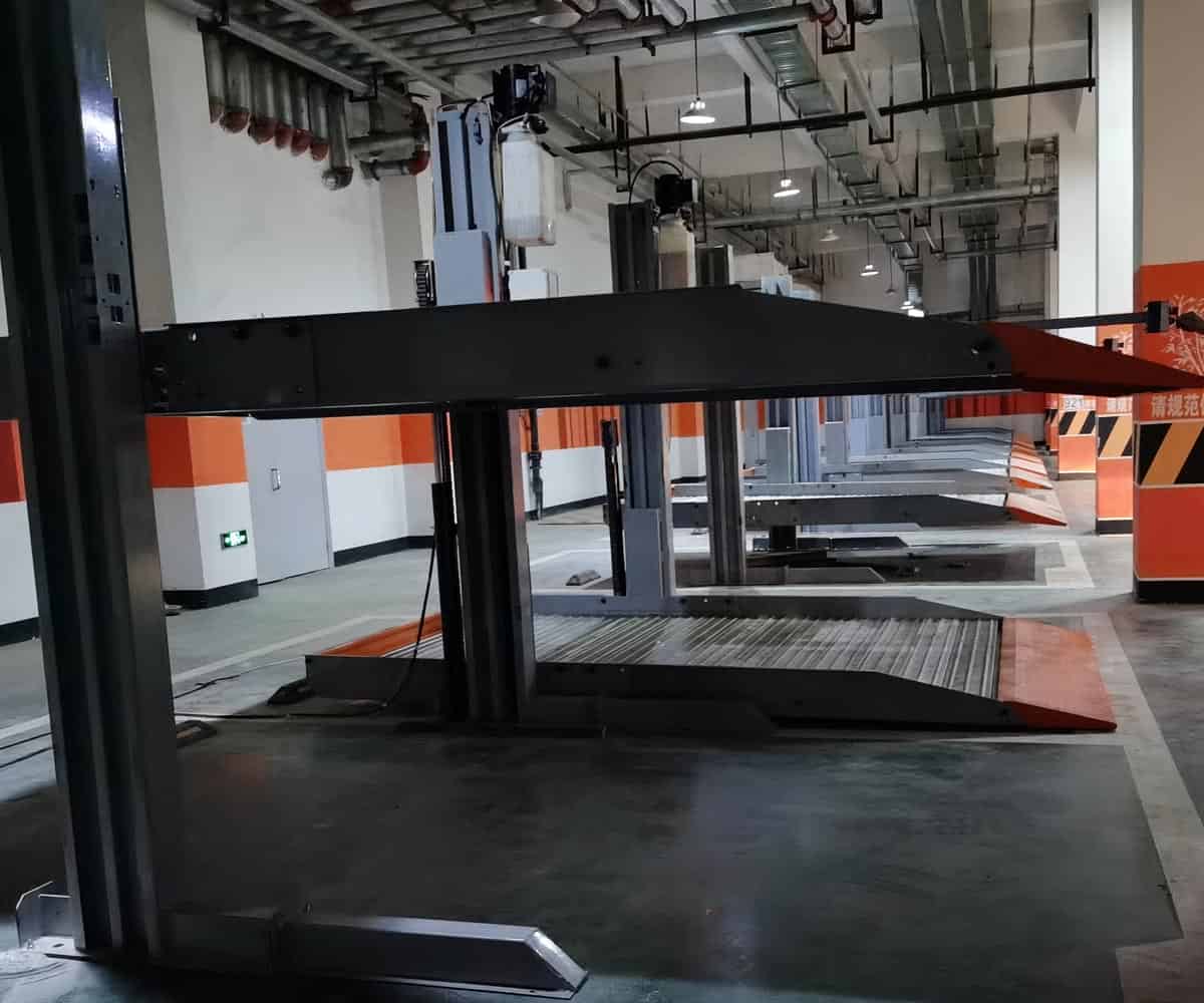 兩柱式停車立體車庫(kù)